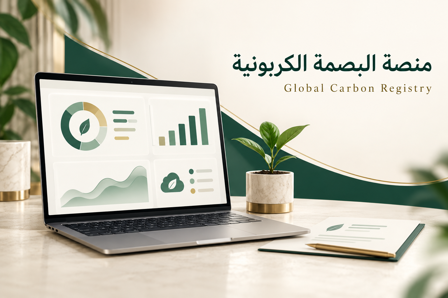 منصة البصمة الكربونية — Global Carbon Registry
