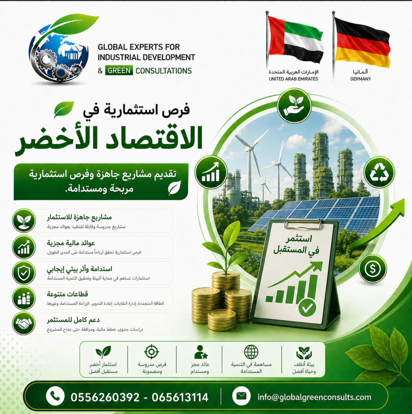 فرص استثمارية في الاقتصاد الأخضر