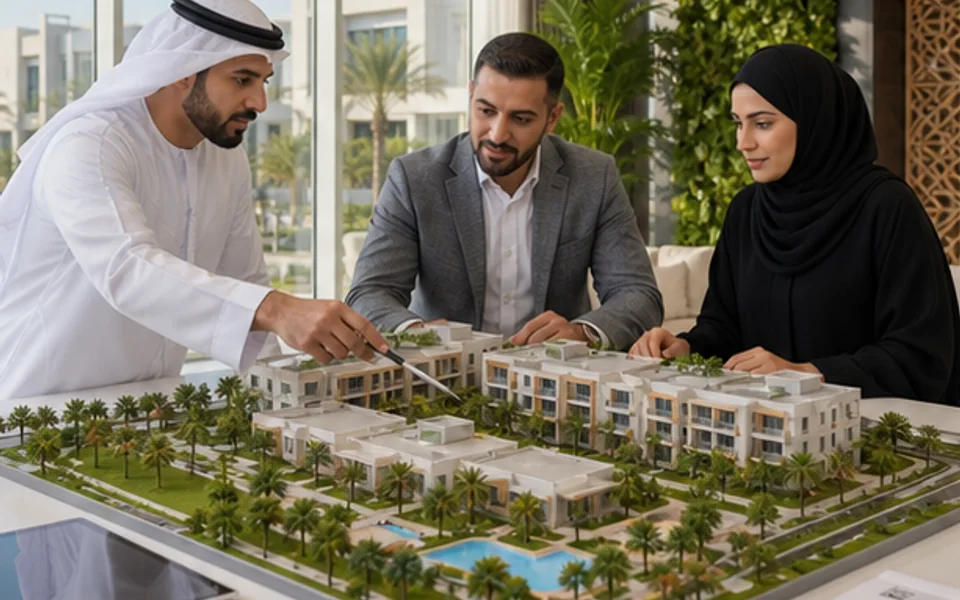 صورة تعبر عن من يخطط لمشروع إسكان