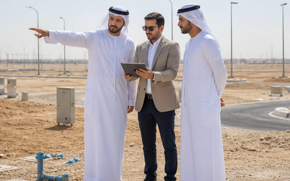 صورة تعبر عن من لديه أرض ولا يعرف القرار
